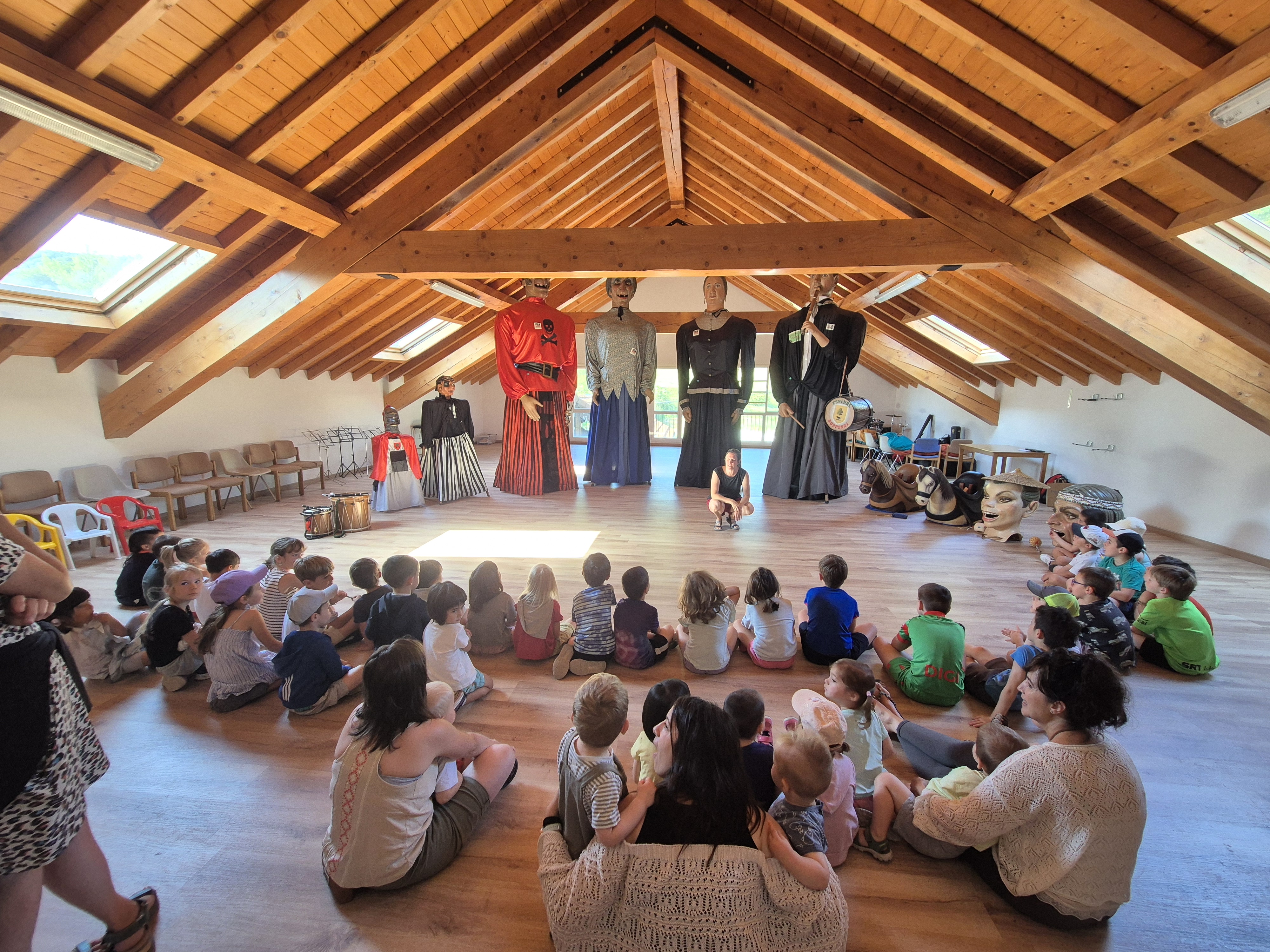 Visita de la escuela de Garralda